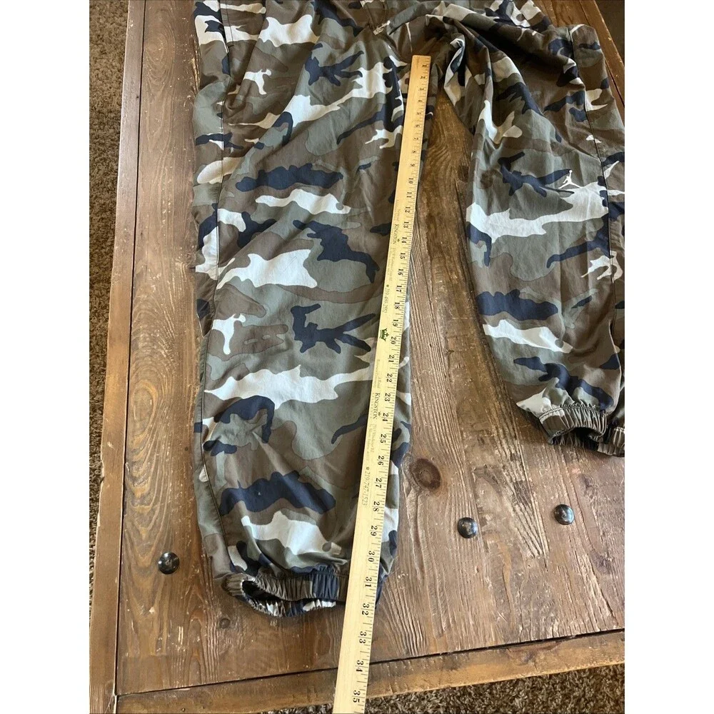Nike Air Jordan MVP Jogger Pants Camo Olive Men's Size XXL 2XL FZ3529-380